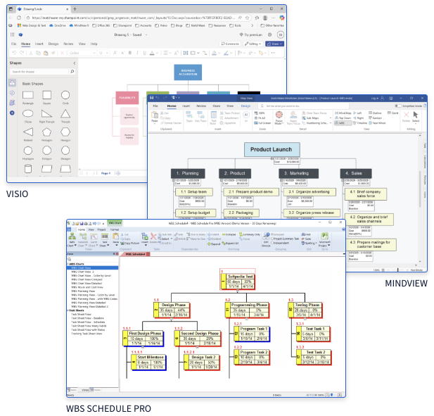 WBS Schedule Pro screenshot